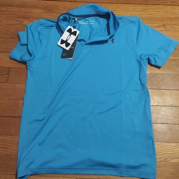 Brand New Boys YXL Under Armour Polo